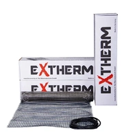 Нагрівальний мат двожильний Extherm ET ECO 180 Вт/м² для укладання під плитку в плитковий клей
