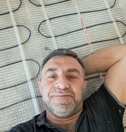 Монтаж нагрівального мату