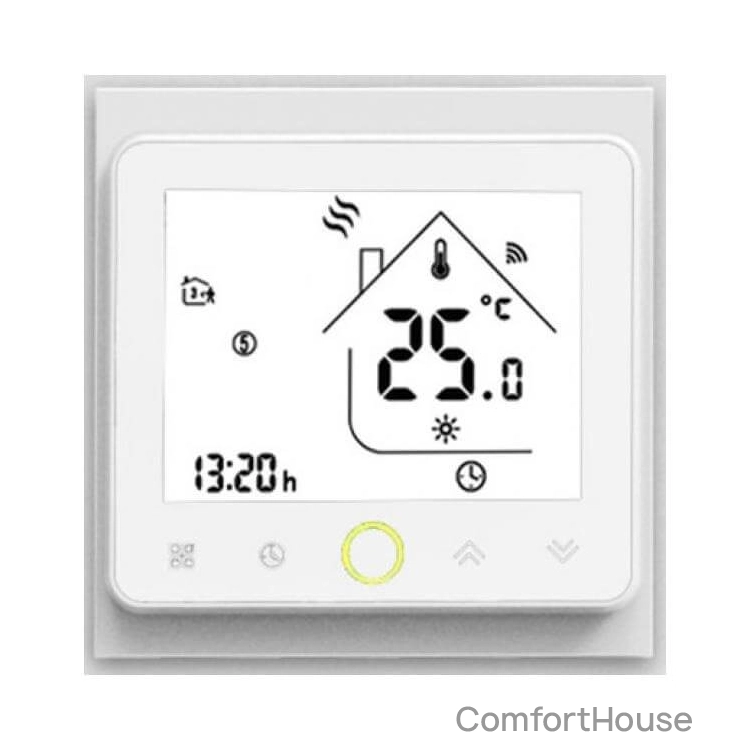 Фото 1 - Терморегулятор PWT 002 Wi-Fi White