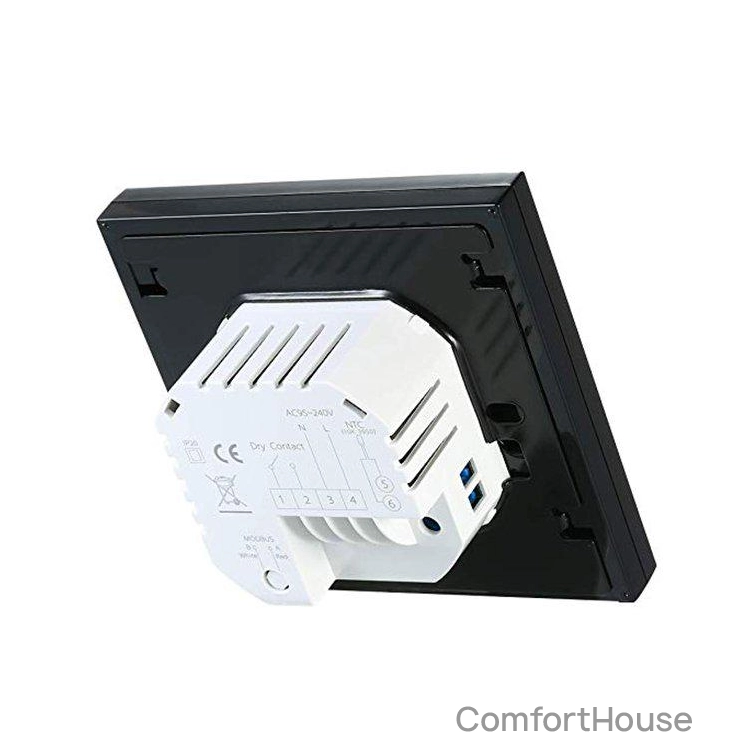 Фото 1 - Терморегулятор PWT 002 Wi-Fi Black Matte
