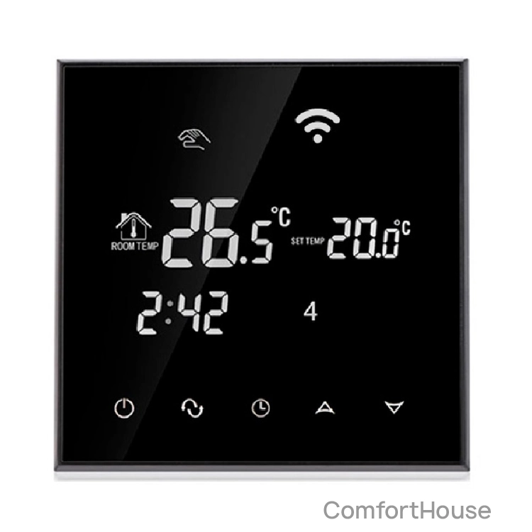 Фото 1 - Термостат SN Wi-Fi Black