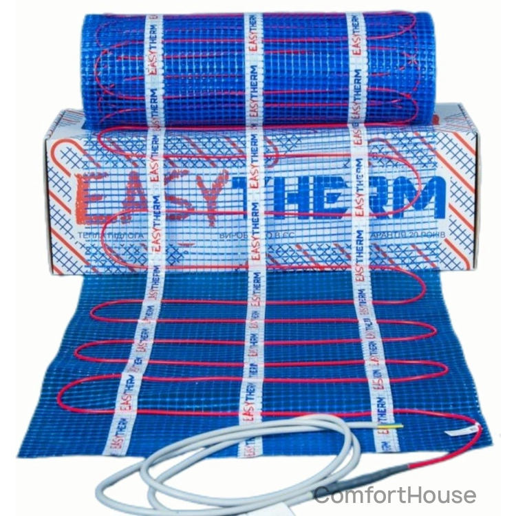 Фото 1 - Нагрівальний мат двожильний Easytherm EM 200 Вт/м² для укладання під плитку в плитковий клей