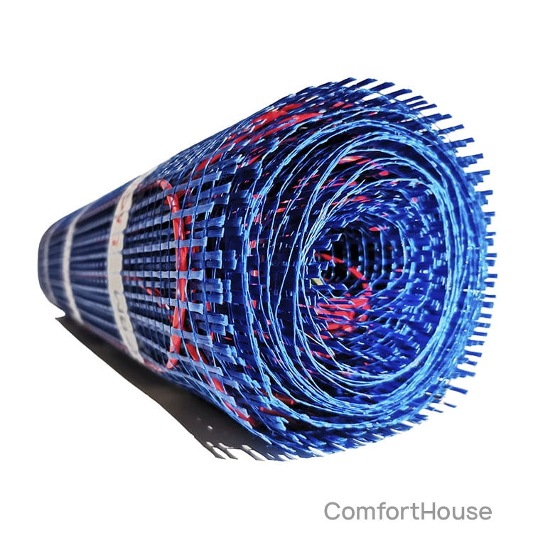 Фото 1 - Нагрівальний мат двожильний Easytherm EM 200 Вт/м² для укладання під плитку в плитковий клей