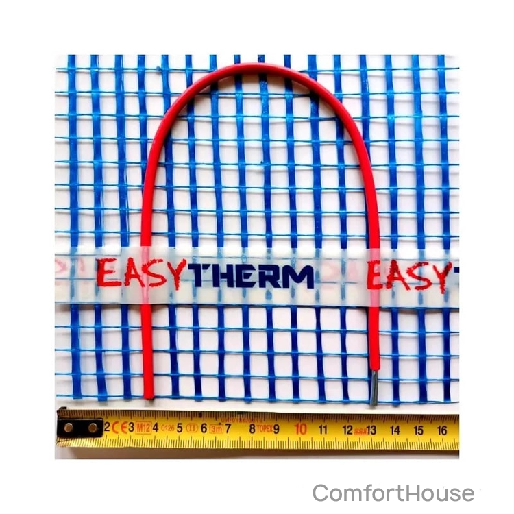 Фото 1 - Нагрівальний мат двожильний Easytherm EM 200 Вт/м² для укладання під плитку в плитковий клей