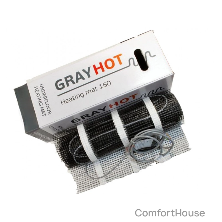 Фото 1 - Нагрівальний мат двожильний GrayHot 150 Вт/м²