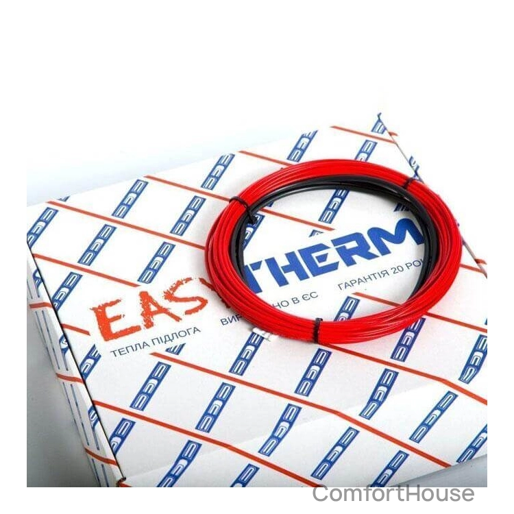 Фото 1 - Кабель нагрівальний двожильний Easytherm EC 18 Вт/м