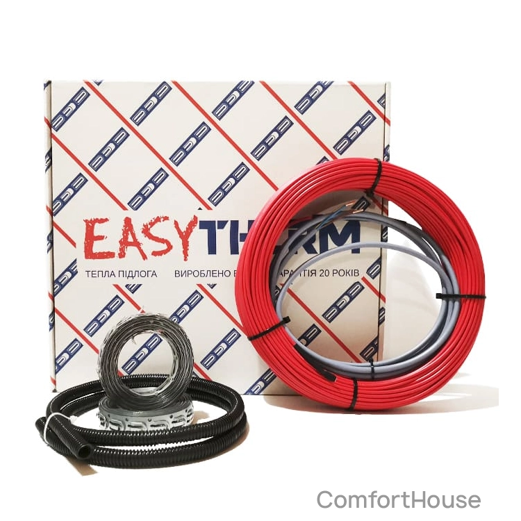 Фото 1 - Кабель нагрівальний двожильний Easytherm EC 18 Вт/м
