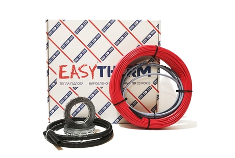 Кабель нагрівальний двожильний Easytherm EC 18 Вт/м