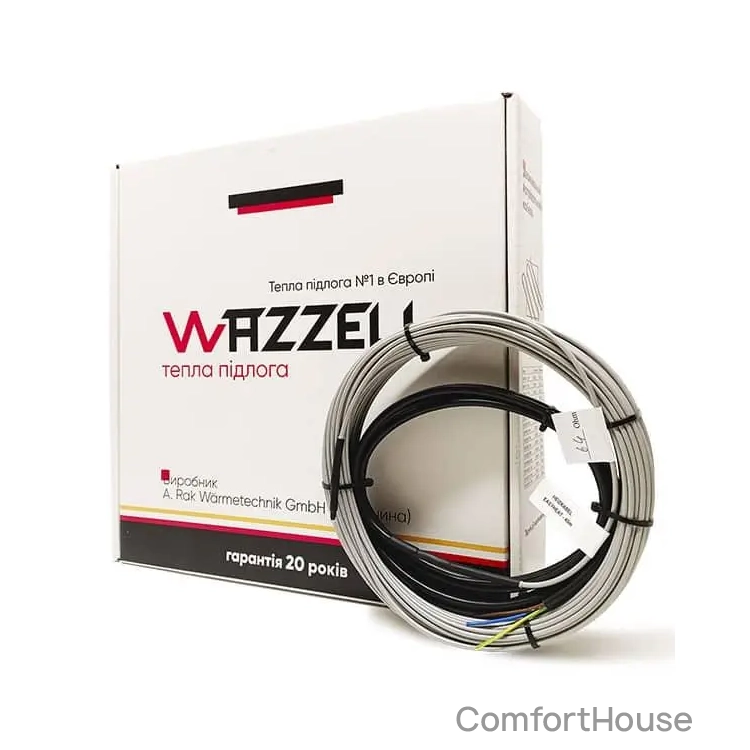 Фото 1 - Нагрівальний кабель двожильний WAZZELL EASYHEAT