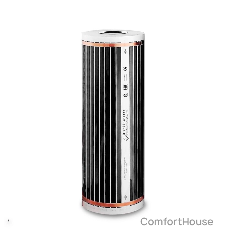 Фото 1 - Пленочный теплый пол IN-THERM T 308 - 150 Вт/м², ширина рулона 0,8 м