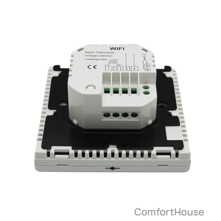 Фото 1 - Терморегулятор EcoTerm NEW Wi-Fi White