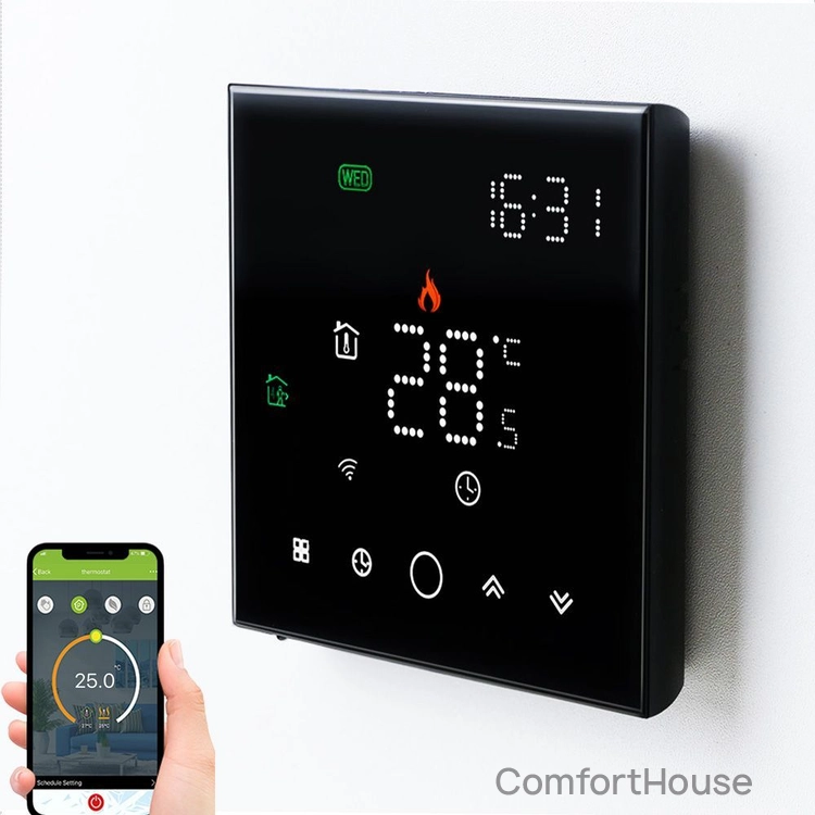 Фото 1 - Терморегулятор Ecoterm Smart Black