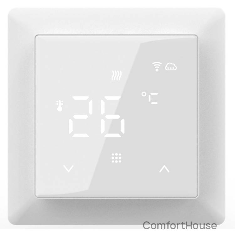 Фото 1 - Терморегулятор PWT 511 Wi-Fi White Matte
