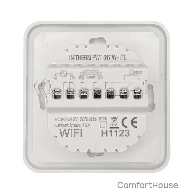 Фото 1 - Терморегулятор PWT 517 Wi-Fi White