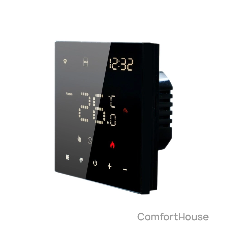 Фото 1 - Терморегулятор PWT 082 Wi-Fi Black