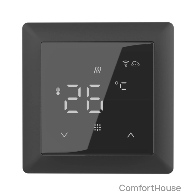 Фото 1 - Терморегулятор PWT 511 Wi-Fi Black Matte