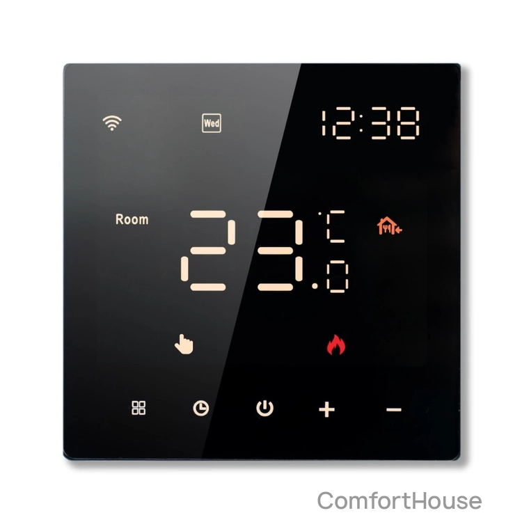 Фото 1 - Терморегулятор PWT 081 Wi-Fi Black
