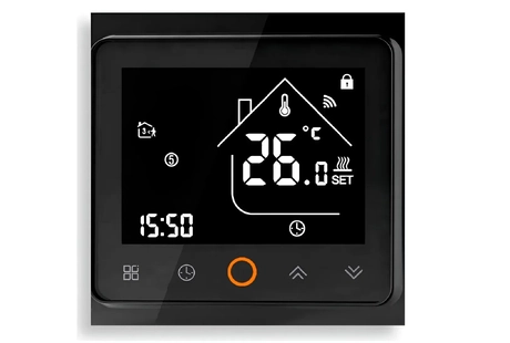 Терморегулятор EcoTerm PRO Wi-Fi Antracite