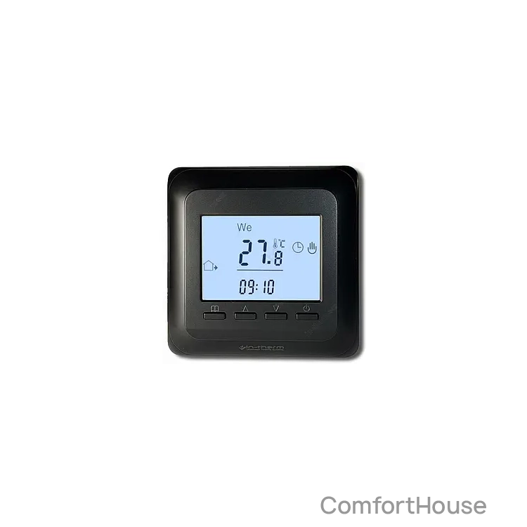 Фото 1 - Терморегулятор WL 51 Black Matte