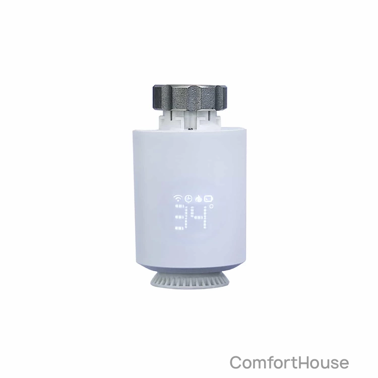 Фото 1 - Термоголовка для радіатора In-Therm ME167 з функцією Zigbee/Wi-Fi