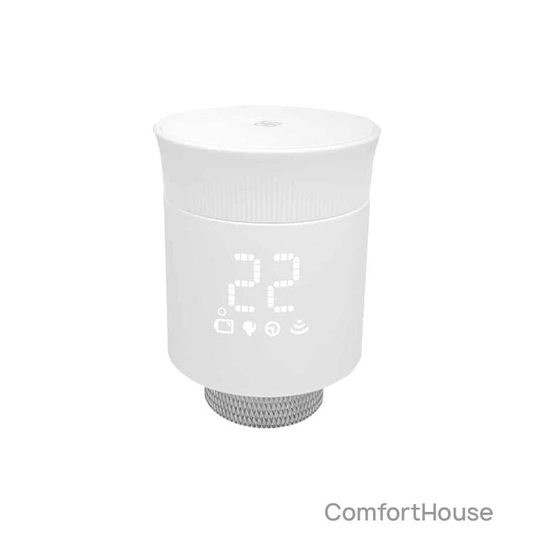 Фото 1 - Термоголовка для радіатора In-Therm ME168 з функцією Zigbee/Wi-Fi