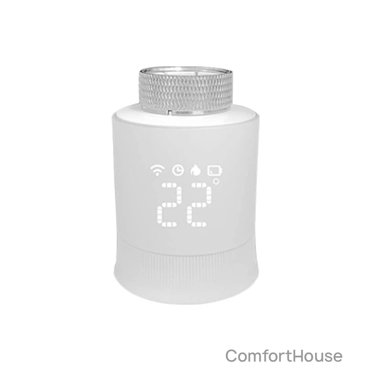 Фото 1 - Термоголовка для радіатора In-Therm ME168 з функцією Zigbee/Wi-Fi