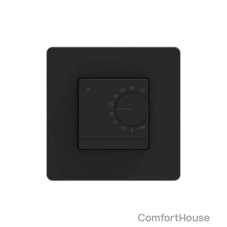 Фото 1 - Терморегулятор RTC 19 SL Black Matte